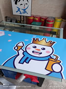 室内写真背胶画pp画玉林市印顺广告5