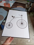 KT展板相框边玉林市印顺广告6